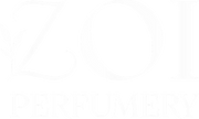Zoi Perfumery White Logo